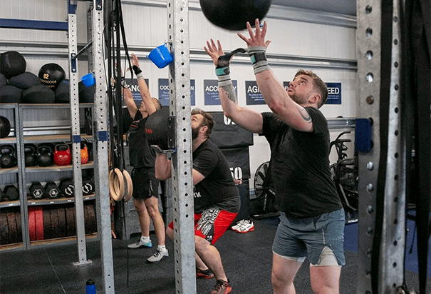 CrossFit class at Peak Fitness CrossFit