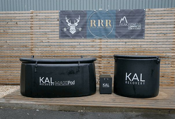 cold tub at Peak Fitness CrossFit