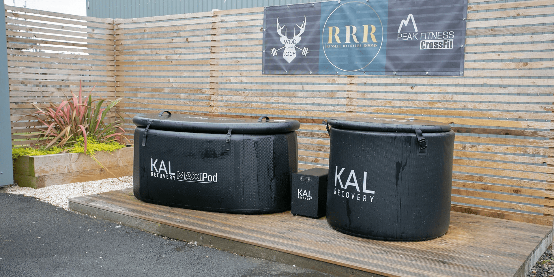 recovery room at Peak Fitness CrossFit